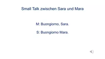 Vorschau - Arbeitsblätter - Italienisch lernen mit Allie: 229 Ein Dialog zwischen Sara und Mara - Seite 2