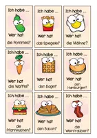 Vorschau - Spiele - Ich habe wer hat Lebensmittel Ernährung Grundschule Sek I DaZ - Seite 3