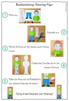 Vorschau - Arbeitsblätter - Vatertag Bastelvorlage für Kinder / Vatertagsgeschenk - Seite 2