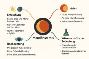 Vorschau - Arbeitsblätter - Arbeitsblätter zum Thema "Mondfinsternis" + Lösung & MP3 + Mindmap + Infografik - Seite 2