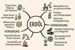 Vorschau - Arbeitsblätter - Arbeitsblatt zum Thema "Erdöl" + Onlineübung & MP3 + Mindmap + Infografik - Seite 3