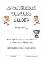 Vorschau - Poster - Sporthelden Urkunde Sportfest - Seite 1