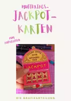 Vorschau - Mal- und Bastelvorlagen - 🎰 Muttertags-Jackpotkarten zum aufklappen 🎰 - Deckblatt