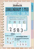 Vorschau - Poster - Zahlenraum 1 Million - vierstellige Zahlen bilden_Plakate und Ziffernkarten - Deckblatt