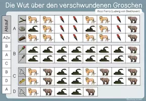 Vorschau - Stundenentwürfe - Die Wut über den Verlorenen Groschen - Spiel-mit-Partitur - Seite 3
