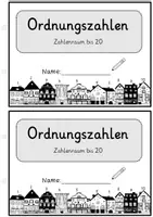 Vorschau - Arbeitsblätter - Übungsheft: Ordnungszahlen - Zahlenraum bis 20 - Seite 2