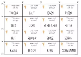 Vorschau - Spiele - Spielkarten: Reimwörter - Seite 3