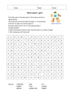 Vorschau - Arbeitsblätter - Suchsel/Word search: pets - Seite 1