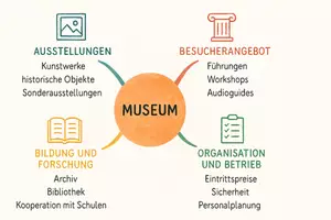 Vorschau - Arbeitsblätter - Lernposter + Arbeitsblatt "Museum" + Onlineübung & MP3 + Mindmap + Infografik - Seite 3