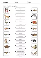Vorschau - Arbeitsblätter - Australia: Draw the lines 1 (Englisch) - Seite 3