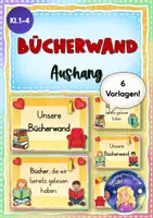 Vorschau - Poster - FREEBIE: Aushang Bücherwand - Deckblatt