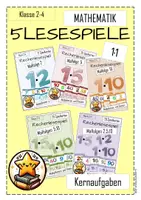 Vorschau - Spiele - Lesespiel Einmaleins Kernaufgaben -Ich habe- Wer hat - Deckblatt