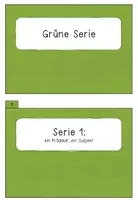 Vorschau - Aufgabenkarten - Satzglieder | Sprachbetrachtung | Grüne Serie | Montessori - Seite 2