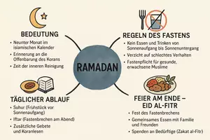 Vorschau - Arbeitsblätter - Arbeitsblatt "Ramadan" + Onlineübung & MP3 + Mindmap + Infografiken - Seite 2