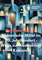 Vorschau - Stundenentwürfe - Stundenentwurf: Gruppenarbeit – Werkvergleich im Kubismus - Deckblatt
