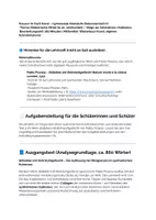 Vorschau - Klassenarbeiten - Klausur: Bildnerische Mittel im 20. Jahrhundert – Wege zur Abstraktion | Kubismus - Deckblatt