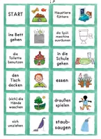 Vorschau - Arbeitsblätter - Tagesroutine_Monsterpaket - Seite 1