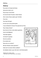 Vorschau - Arbeitsblätter - Kurzgeschichte, Mobbing - Seite 1
