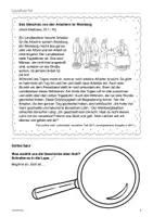 Vorschau - Arbeitsblätter - Das Gleichnis von den Arbeitern im Weinberg - Seite 1