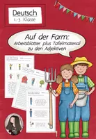 Vorschau - Arbeitsblätter - Arbeitsblätter 'Auf der Farm' - Deckblatt