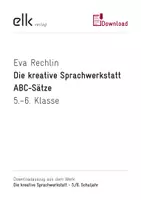 Vorschau - Arbeitsblätter - Kreative Sprachwerkstatt - ABC-Sätze 1 & 2 - Deckblatt