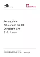 Vorschau - Arbeitsblätter - Ausmalbilder 100 - Doppelte-Hälfte - Deckblatt