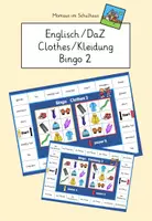 Vorschau - Spiele - Bingo Clothes/Kleidung 2 - Deckblatt