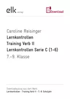 Vorschau - Arbeitsblätter - Lernkontrollen - Training Verb II - Lernkontrollen Serie C (1–6) - Deckblatt
