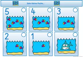 Vorschau - Unterrichtsreihen - Unterrichtsreihe zum Lied "Zehn kleine Fische" - Seite 3