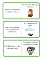 Vorschau - Fördermaterial/Inklusion - Redewendungen II Lese-Domino für die 4.-6. Klasse 🎲 - Seite 2