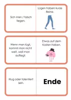 Vorschau - Spiele - Redewendungen III Lese-Domino für die 4.-6. Klasse 🎲 - Seite 3