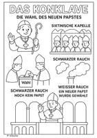 Vorschau - Arbeitsblätter - Was ist das Konklave? (3 Arbeitsblätter) - Seite 2