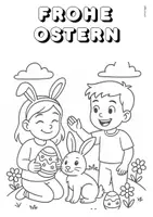 Vorschau - Mal- und Bastelvorlagen - Ausmalbilder Ostern, Frühling - Seite 2