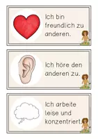 Vorschau - Poster - LÖWENKLASSE Klassenregeln mit Silbenschrift - Seite 3