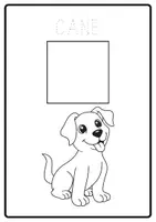 anteprima - Esercizi - ANIMALI DOMESTICI: colora, associa, ripassa - Pagina 2