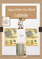 Vorschau - Arbeitsblätter - Sprachen der Bibel, Ursprachen, Bibelprojekt - Seite 1