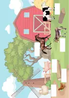 anteprima - Esercizi - ANIMALI DELLA FATTORIA - Pagina di copertina