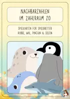 Vorschau - Spiele - Spielkarten: Nachbarzahlen im Zahlraum 20 - Deckblatt
