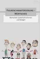 Vorschau - Spiele - Wortschatzspiel - Figurencharakterisierung (Charakterisierung) - Deckblatt