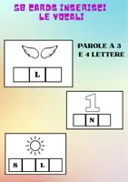 anteprima - Esercizi - CARDS VOCALI - Pagina di copertina