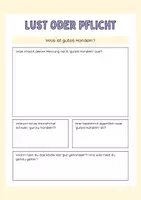 Vorschau - Arbeitsblätter - Lust und Pflicht 1 - Deckblatt