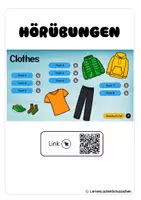 Vorschau - Fördermaterial/Inklusion - Clothes – Lesen, Hören, Verstehen (ab Klasse 2) - Seite 3