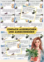 Vorschau - Mal- und Bastelvorlagen - Feriengrüße Mini-Rezept Karten: Tuschfarbe aus Johannisbeeren - Seite 1