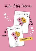 anteprima - Altro tipo di materiale - Lavoretto festa della mamma in CAA e TESTO - Pagina di copertina