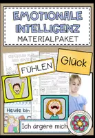 Vorschau - Stundenentwürfe - Soziales Lernen - Gefühle (Emotionale Intelligenz) Materialpaket mit Unterrichtsentwurf - Deckblatt