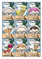 Vorschau - Spiele - Lernspiel "I have - who has?" Ice cream - Seite 2