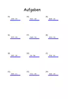 Vorschau - Arbeitsblätter - Schriftliche Multiplikation Ganze Zahlen big-pack - Seite 3