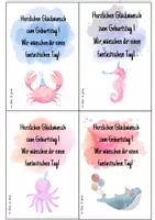 Vorschau - Poster - Freebie: Geburtstagsgrüße für den Geburtstagsaufsteller - Seite 3