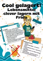 Vorschau - Stundenentwürfe - Lebensmittel, Lebensmittelkunde, Lebensmittelverschwendung - Deckblatt