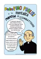 anteprima - Schede informative - PADRE PINO PUGLISI E LA MENTALITA' MAFIOSA DA COMBATTERE - Pagina di copertina